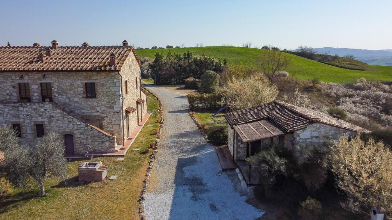 Casa Crete Senesi Appartamento Ribes Nel Podere Di Sant'Antonio Asciano Exterior foto