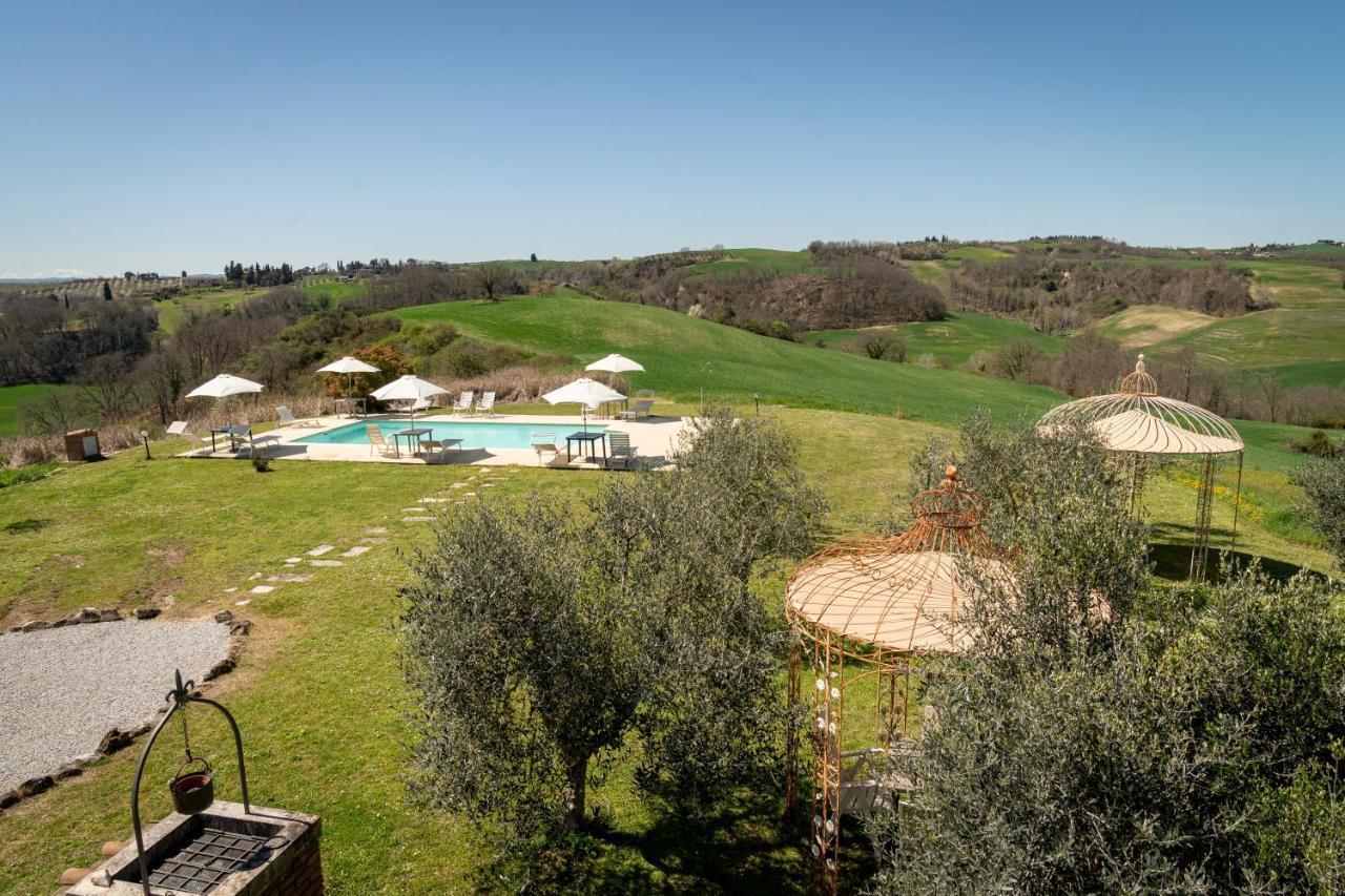 Casa Crete Senesi Appartamento Ribes Nel Podere Di Sant'Antonio Asciano Exterior foto