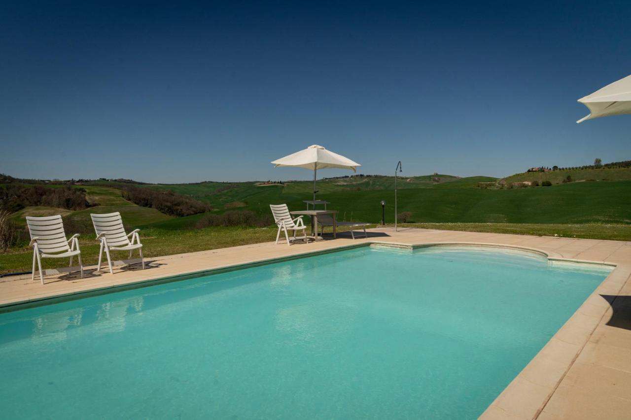 Casa Crete Senesi Appartamento Ribes Nel Podere Di Sant'Antonio Asciano Exterior foto