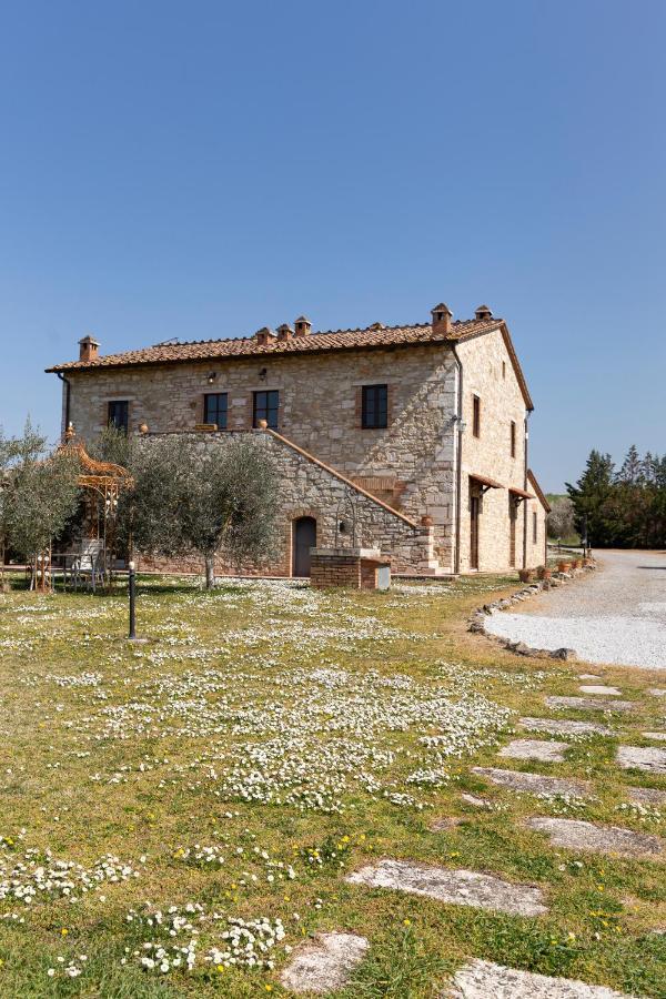 Casa Crete Senesi Appartamento Ribes Nel Podere Di Sant'Antonio Asciano Exterior foto